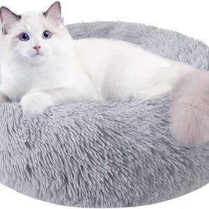Cat Beds for Indoor Cats, 20 Inch Dog Bed for Small Melium Large Dogs (1  Pack